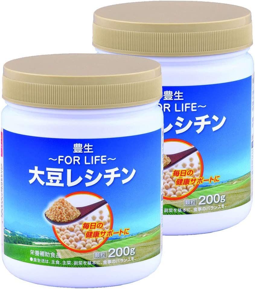 豊生 大豆レシチン 200g × 12個セット - サプリメント・ビタミン