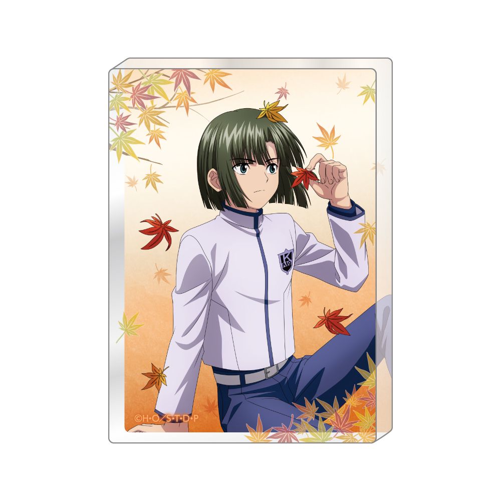 新品/公式】ヒカルの碁_アクリルブロック 紅葉ver. / 塔矢アキラ
