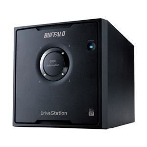 バッファロー ドライブステーション RAID5対応 USB3.0用 外付けHDD 4ドライブ 4TB HD-QL4TU3 R5J HD-QL4TU3|R5J