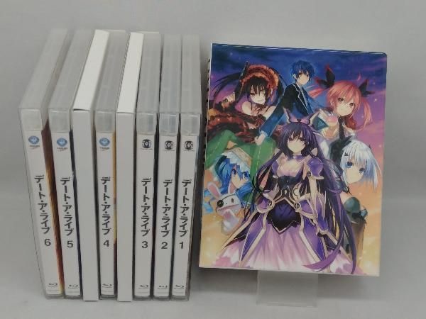 付属品欠品 Blu-ray 【※※※】[全6巻セット]デート・ア・ライブ 第1~6巻 