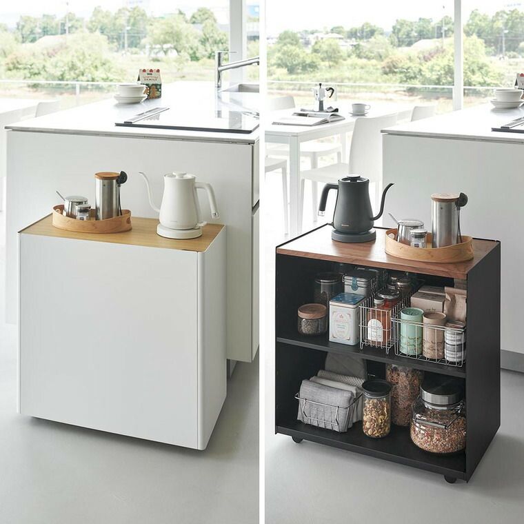 隠せるテレワークワゴン タワー