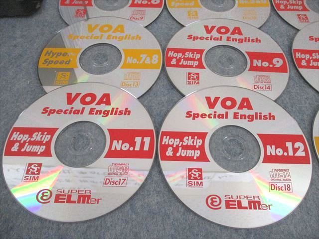 WX10-017 SIM SuperELMer VOA Special English 科学的リスニング講座 1&2～11&12 計7冊 CD20枚付  00M4D - メルカリ