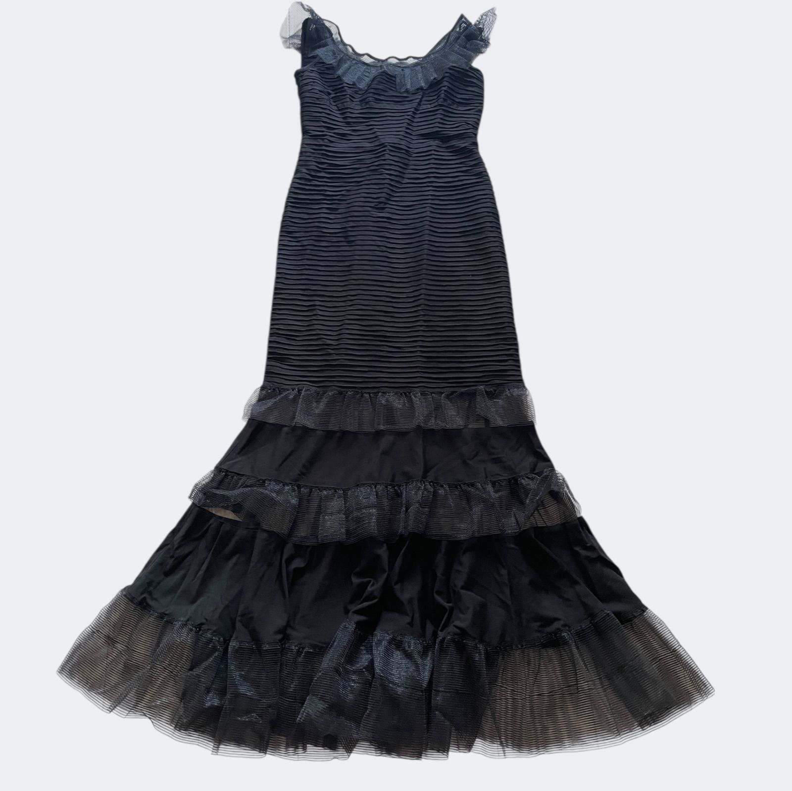 新品◇TADASHI SHOJI タダシショージ 上品マーメイド美シルエット 