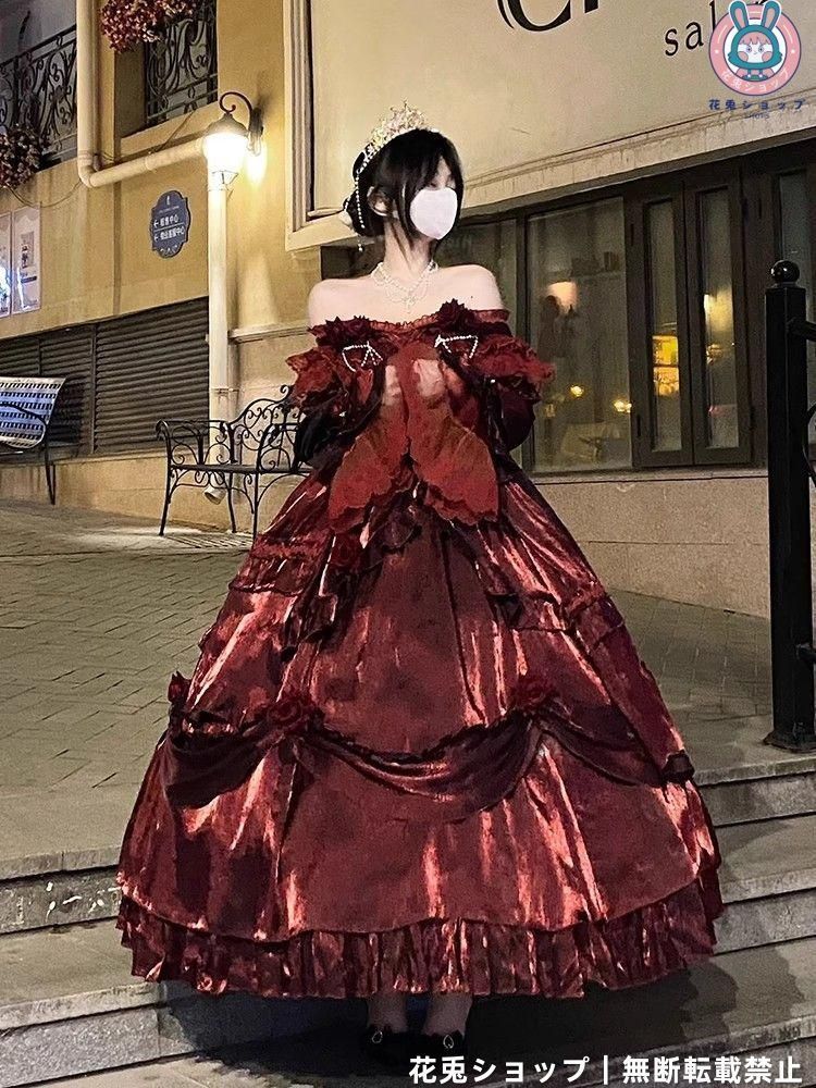 LT-64 豪華姫系 セール lolita 可愛 レトロ風 オリジナル 洋服