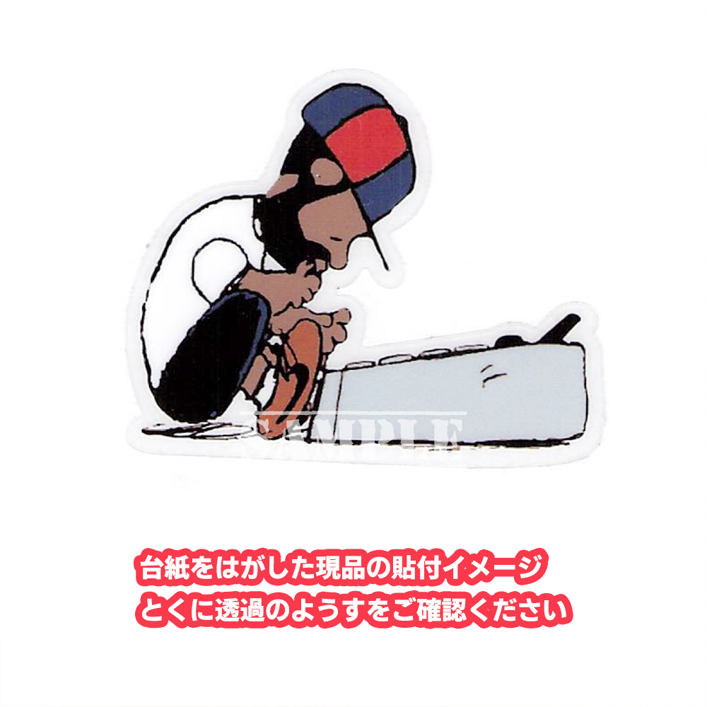 【メルカリ限定】J Dilla meets Peanuts ステッカー／カラーx透明／W68xH56mm／1枚555円