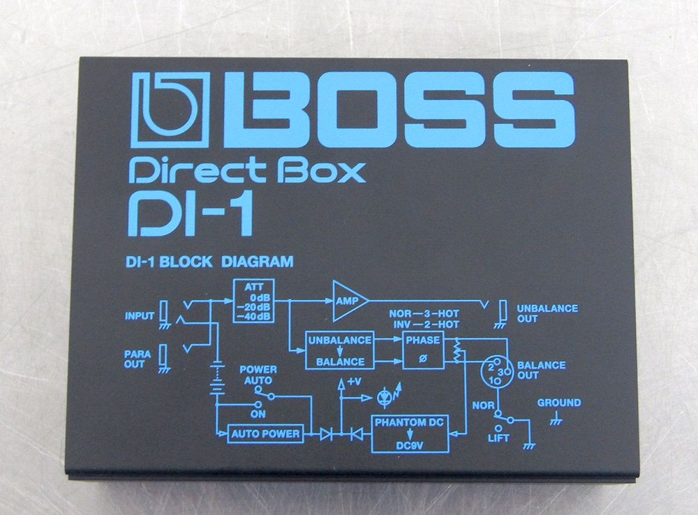 BOSS ボス ダイレクトボックス DI-1 DIボックス