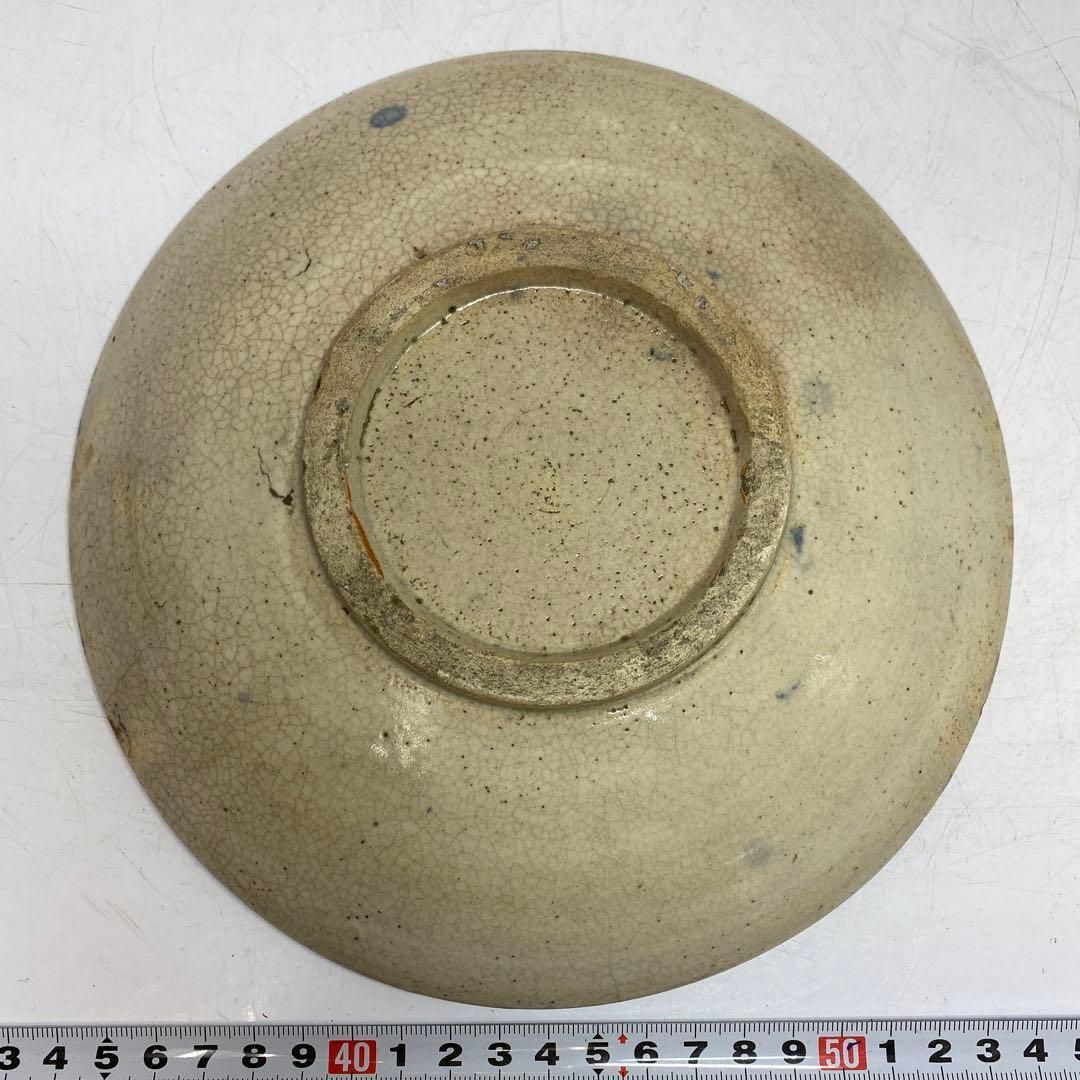 古瀬戸 染付風景画皿 直径21cm 東H6-0114① - メルカリ