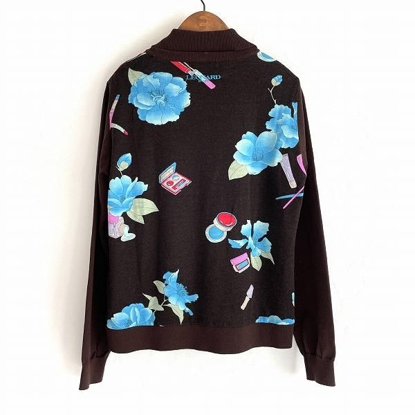 wnc レオナールスポーツ LEONARD SPORT ニット・セーター 40 茶 水色