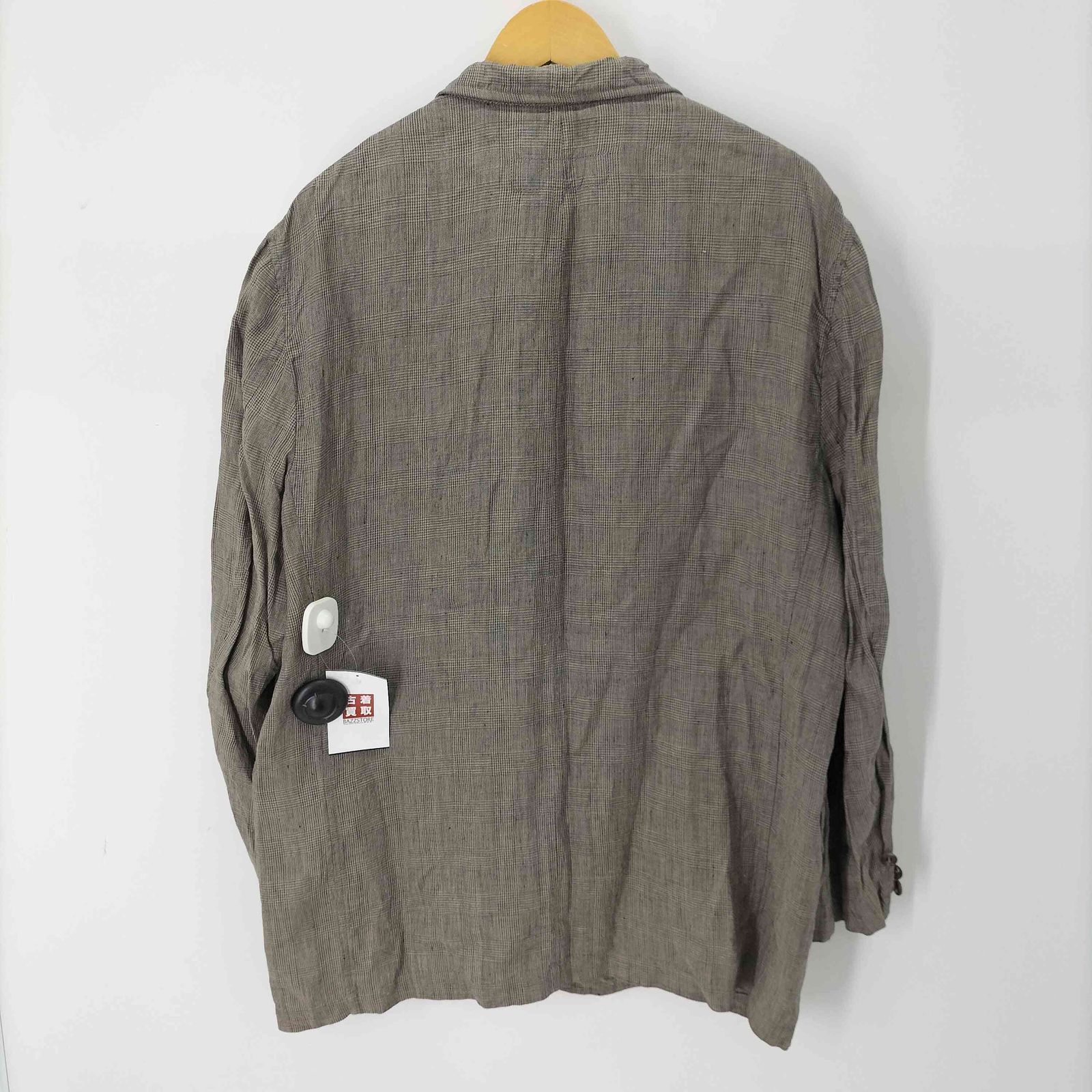 COMMEdesGARCONS HOMME【M】田中オム リネン混 テーラード 80s コムデギャルソンオム テーラードジャケット リネン 本人期