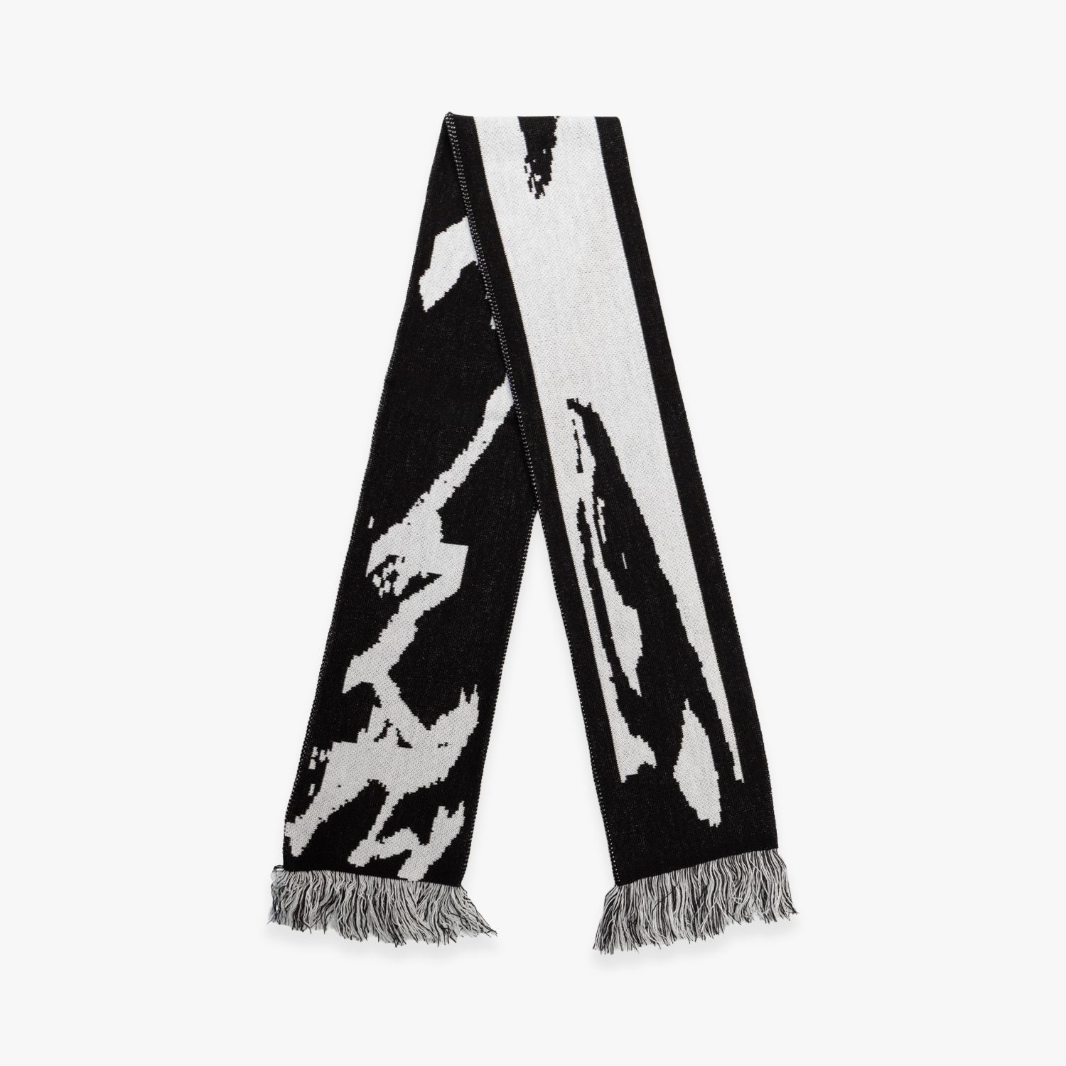 P.A.M. PERKS AND MINI マフラー スカーフ P.A.M. / PERKS AND MINI | TEAM SANDBAR SCARF (BLACK/WHITE) PAM