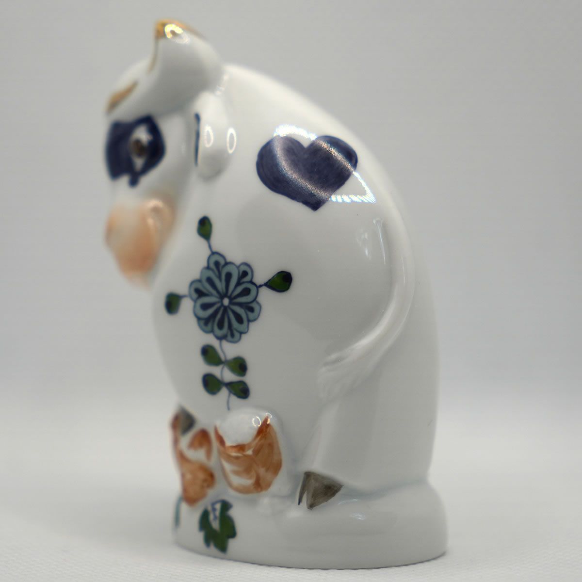 新品 MEISSEN マイセン ミニ干支「丑 ウシ/オス 」ミニウシ 正規品