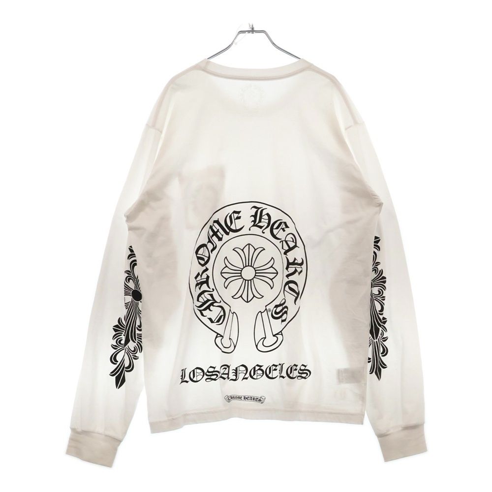 Chrome Hearts - CHROME HEARTS ロンT ホワイト ホースシュー