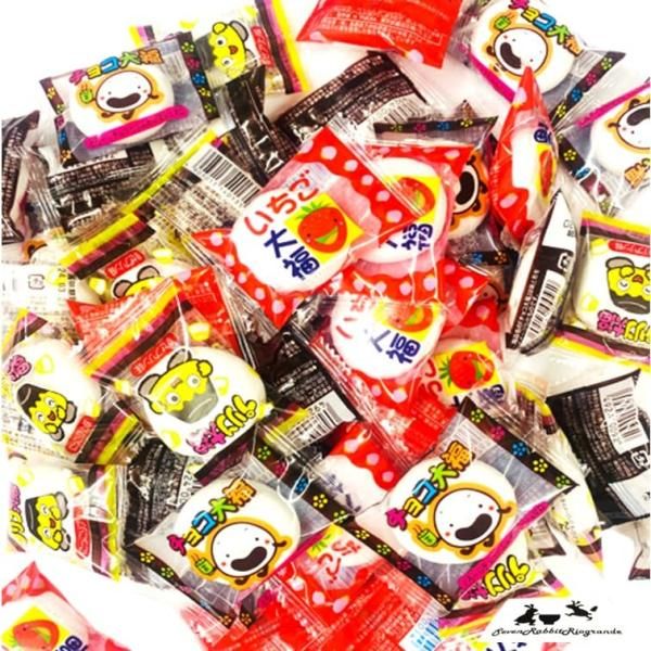 やおきん マシュマロ プリン大福 にっこりプリン味 1袋 やおきん チョコ大福 プリン大福 いちご大福 袋入り マシュマロ