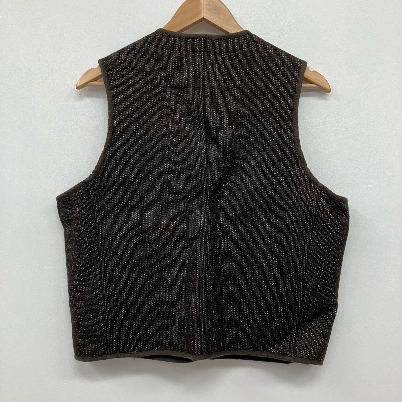 イオン広店 Brown s Beach FULL COUNT ブラウンズビーチフルカウント ベスト JS-001 ブラウン サイズ 38 93