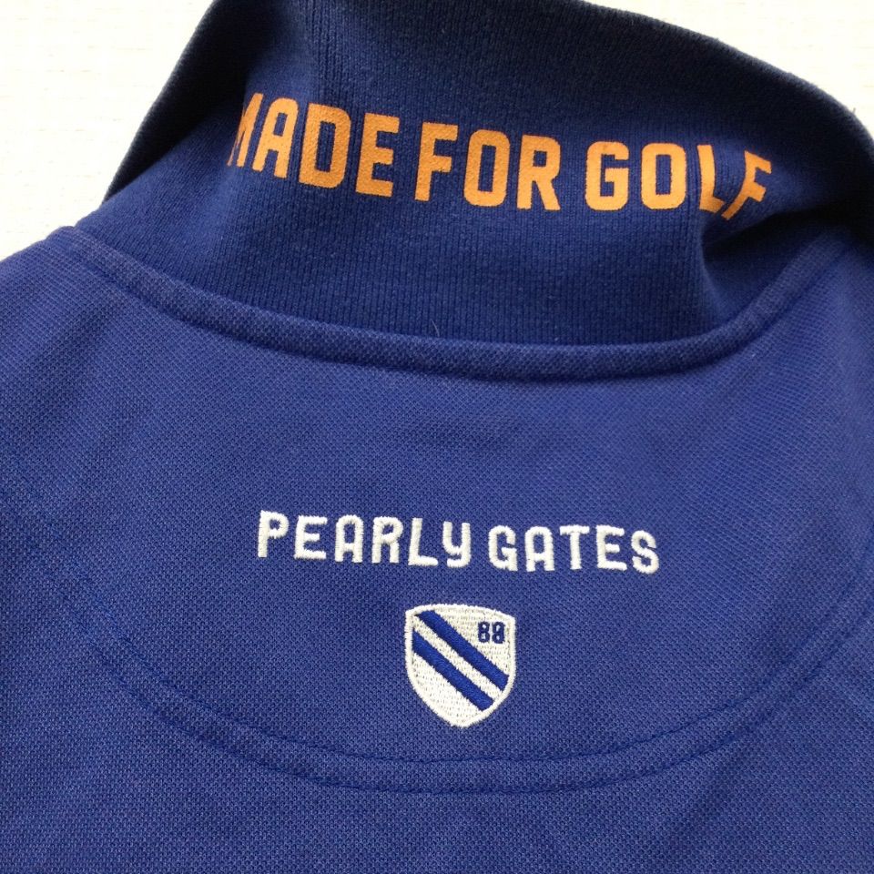 PEARLY GATES パーリーゲイツ サンプル 半袖ポロシャツ 総柄