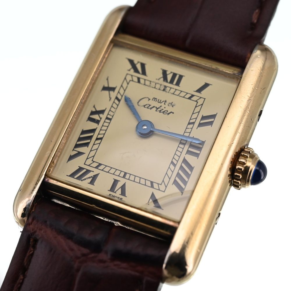 カルティエ CARTIER 5057001/W1003153 マストタンク ヴェルメイユ