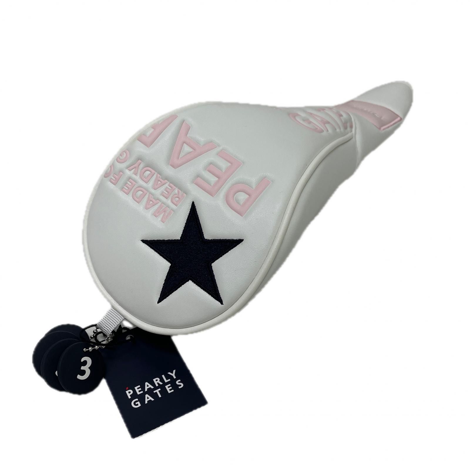 未使用 パーリーゲイツ ヘッドカバー 5点 セット PEARLYGATES ゴルフ