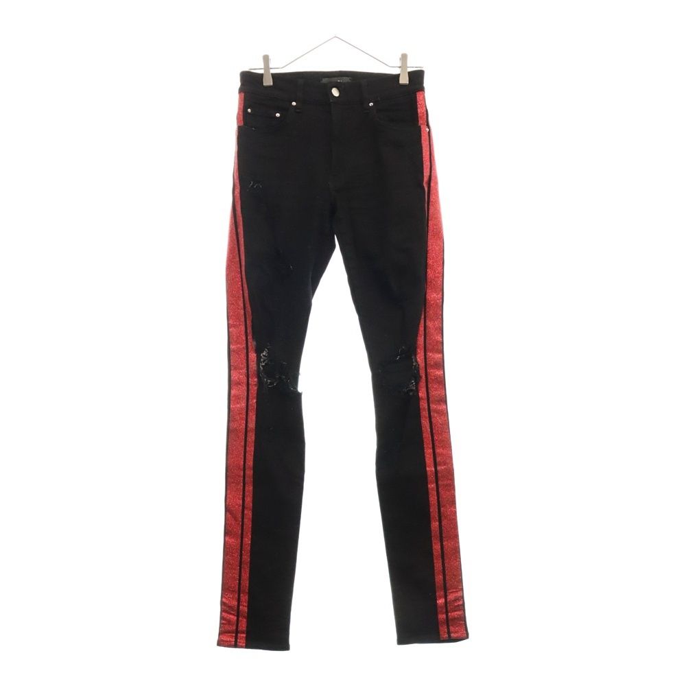 AMIRI (アミリ) Sideline Crush Skinny Jeans サイドラインクラッシュ
