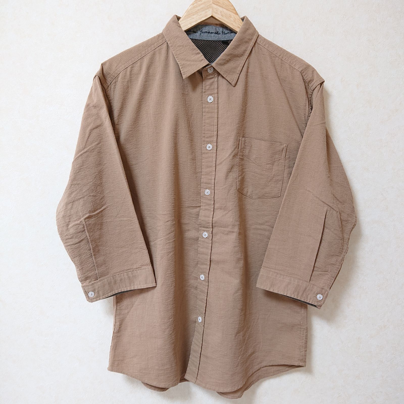 kansai yamamoto homme デニム セットアップ ブラウン LL（w^)b KANSAI  