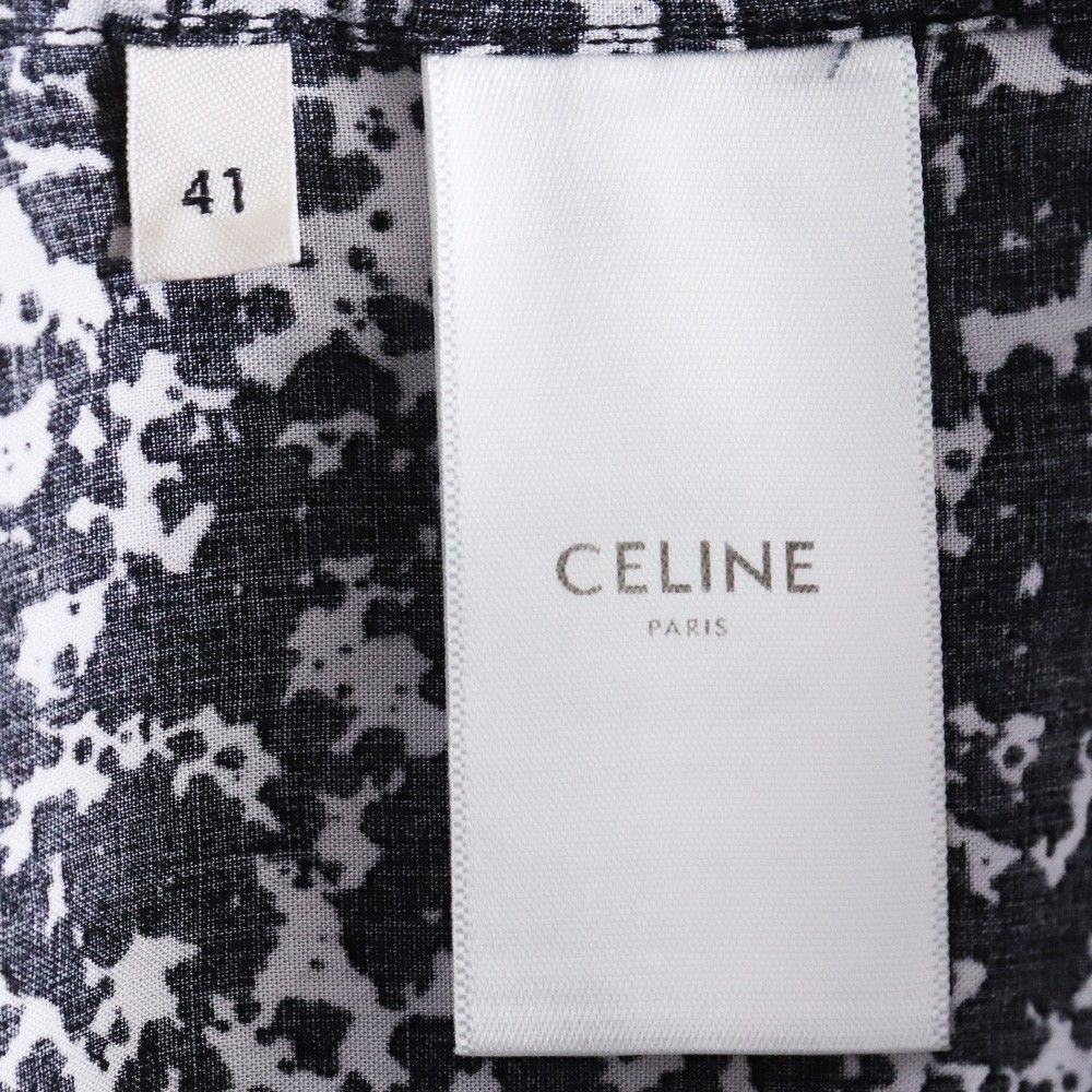 CELINE スプラッタープリント