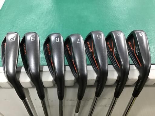 中古】 コブラ KING FORGED CB(ブラック)(2018) 7S アイアン