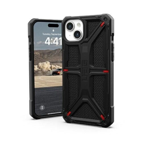 4営業日で発送 URBAN ARMOR GEAR iPhone 15 Plus 2025対応耐衝撃ケース MONARCH ケブラーブラック 日本正規代理店品 UAG-IPH23LB