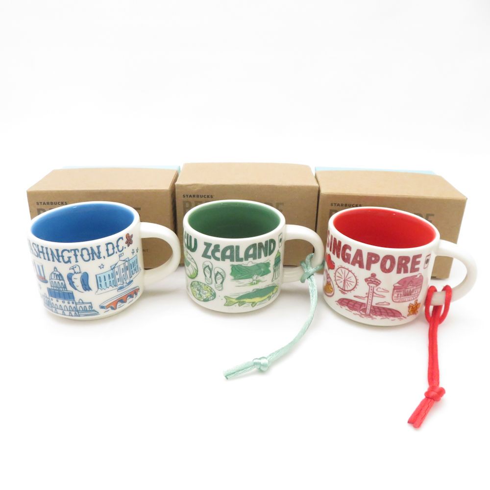 未使用 STARBUCKS スターバックス オーナメント 3点 セット
