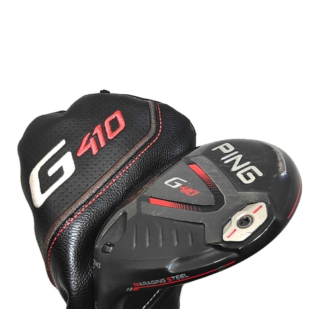 レフティ PING G 410 3 W カーボンS カバー付