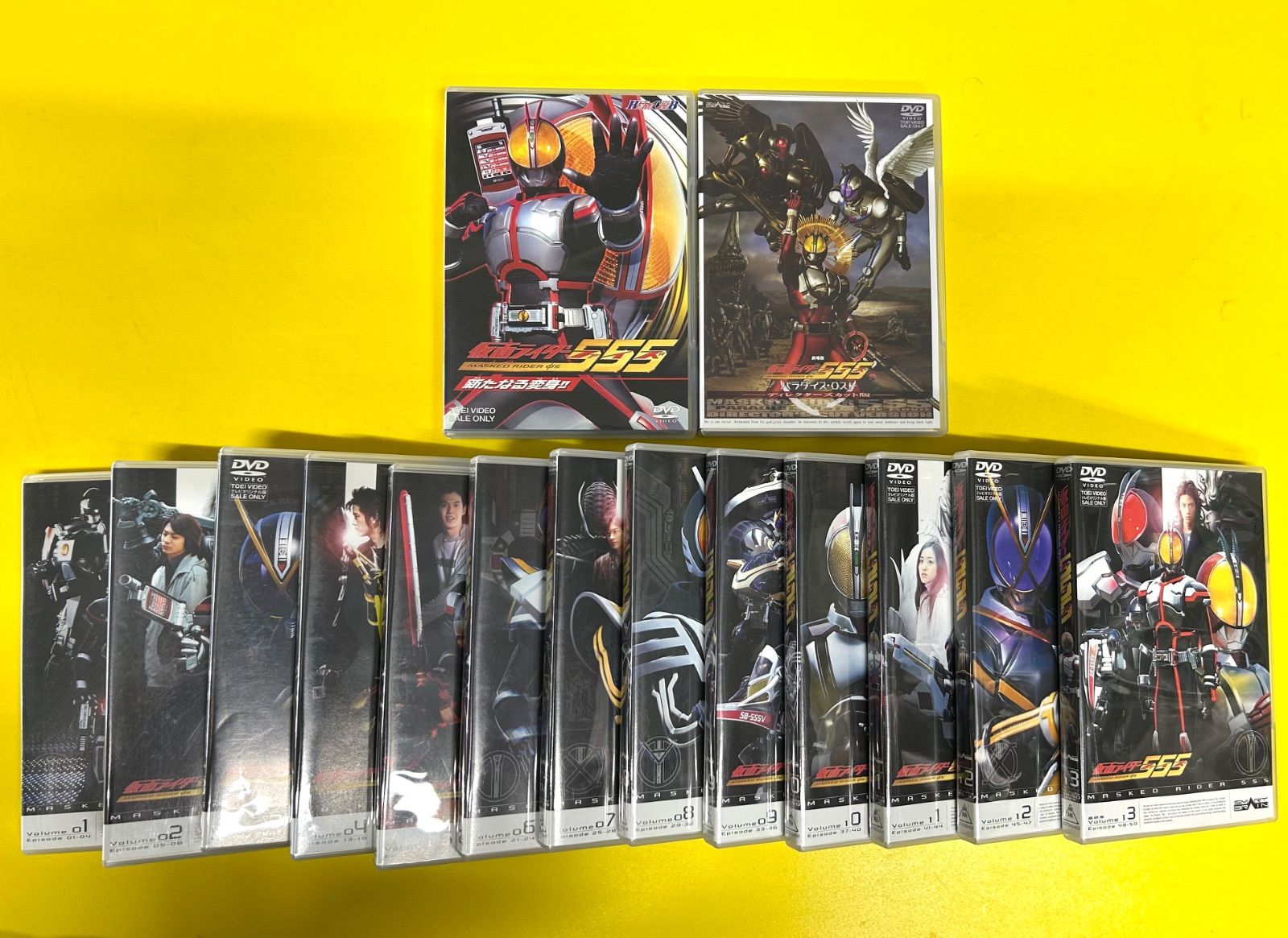 仮面ライダー555 DVD - メルカリ