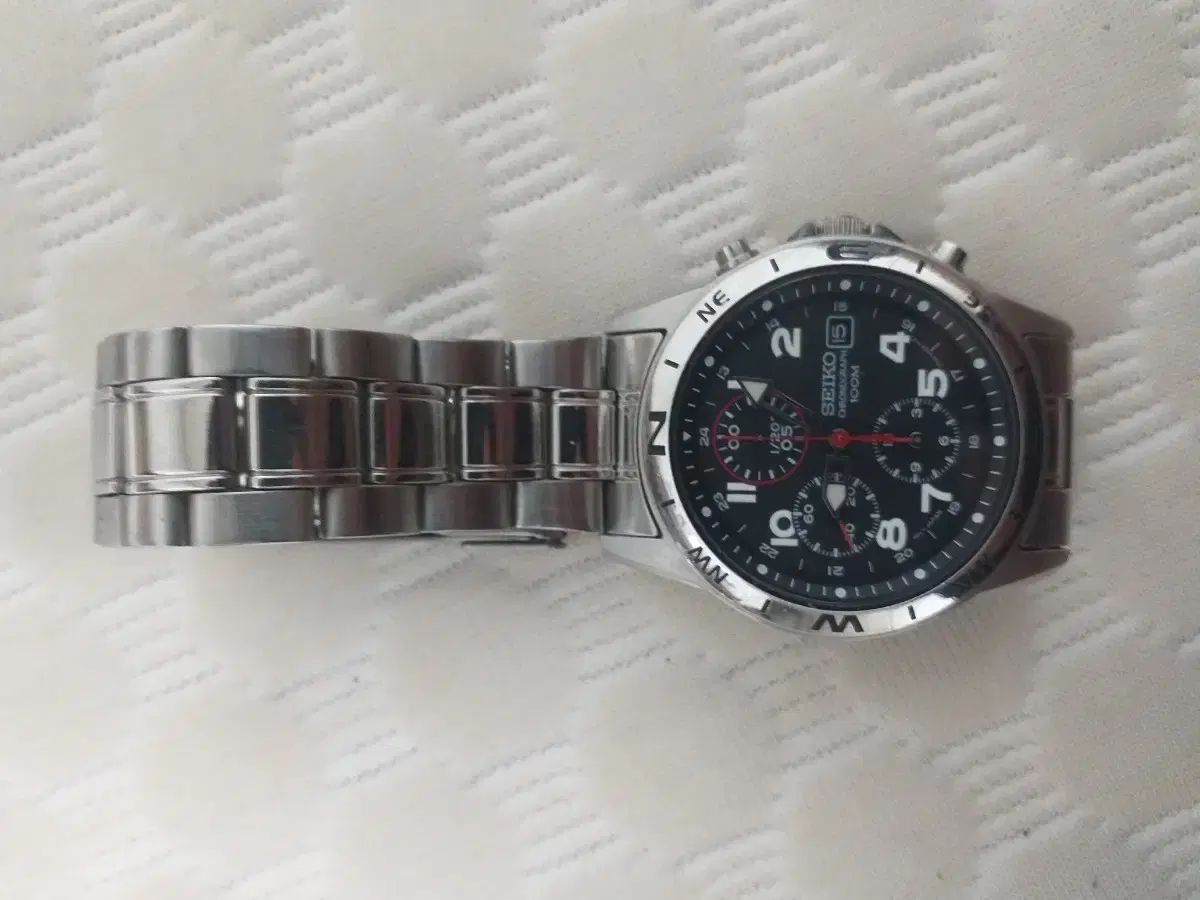 SEIKO セイコー クロノグラフ メタル 時計