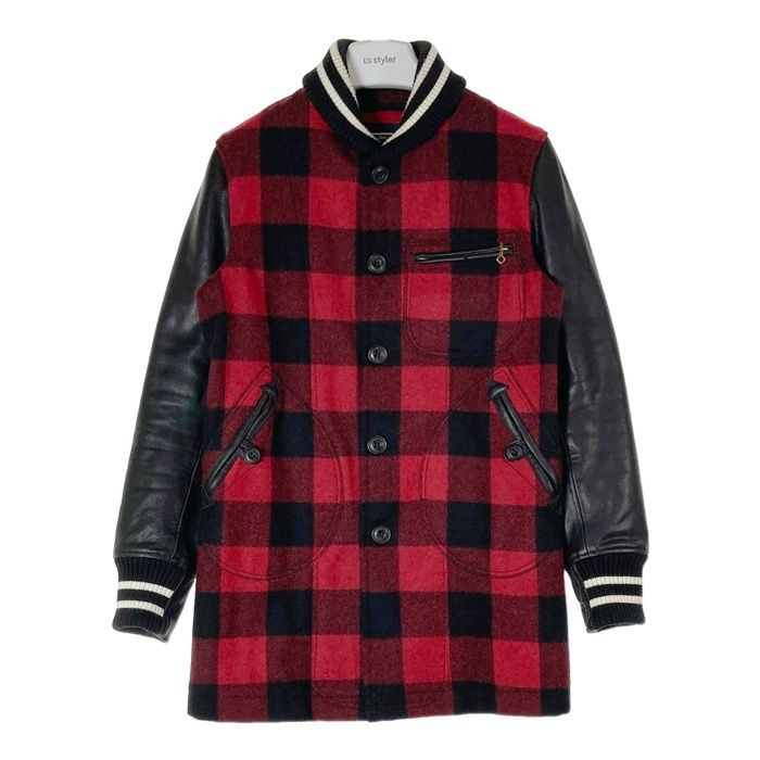 ✨古着 希少 ユニオンベイ レザー スタジャン 茶色 ブラウン