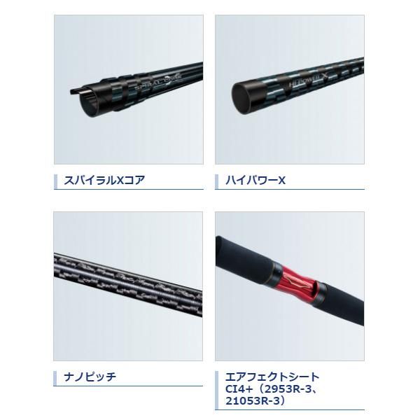 シマノ ЯⅡ 20 ワールドシャウラ BG 2836RS-2 ロッド フリースタイル