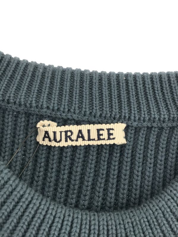 AURALEE オーラリー 17AW SUPER FINE WOOL RIB KNIT P/O ウールニット