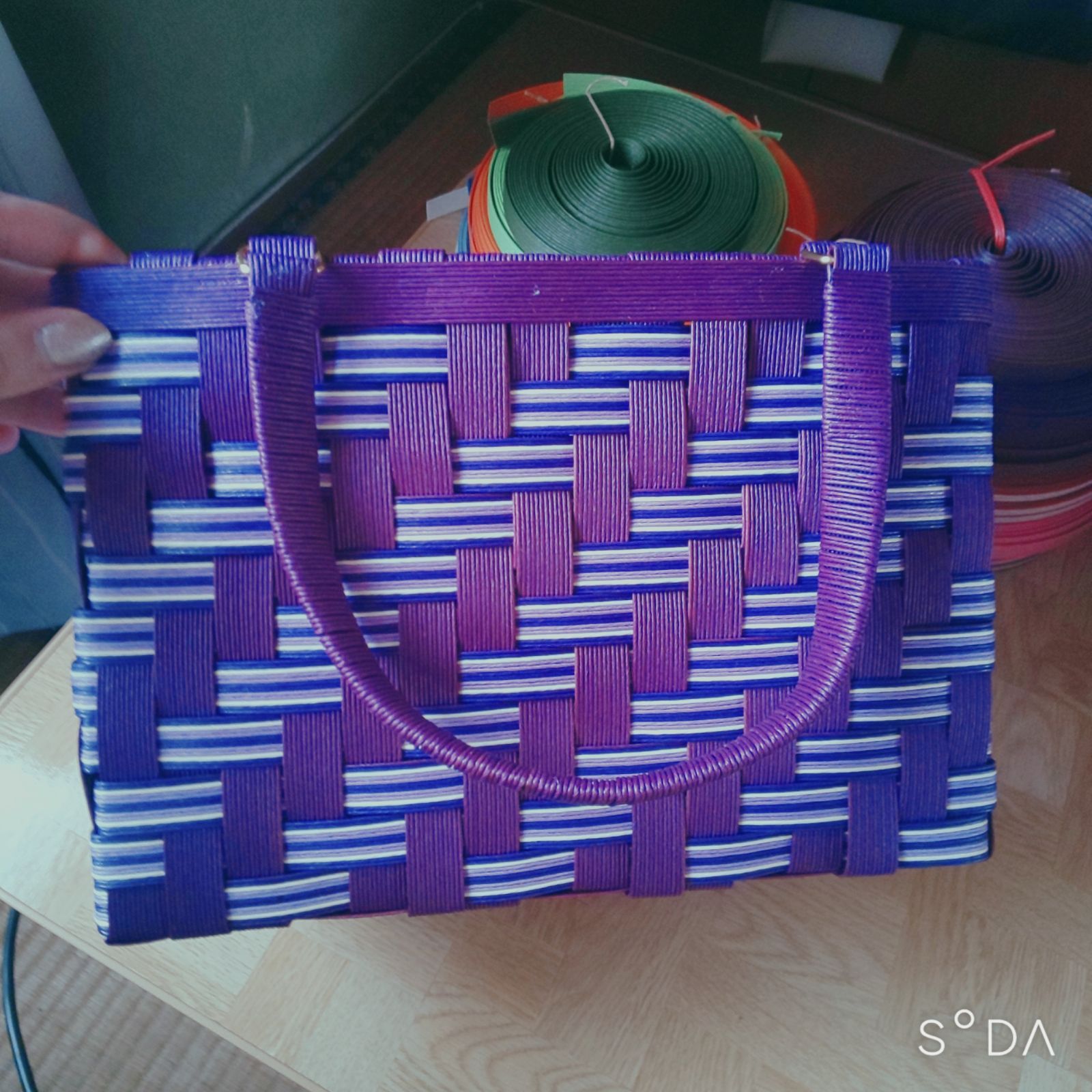【オリジナルハンドメイド】中　世界に一つだけのバッグ