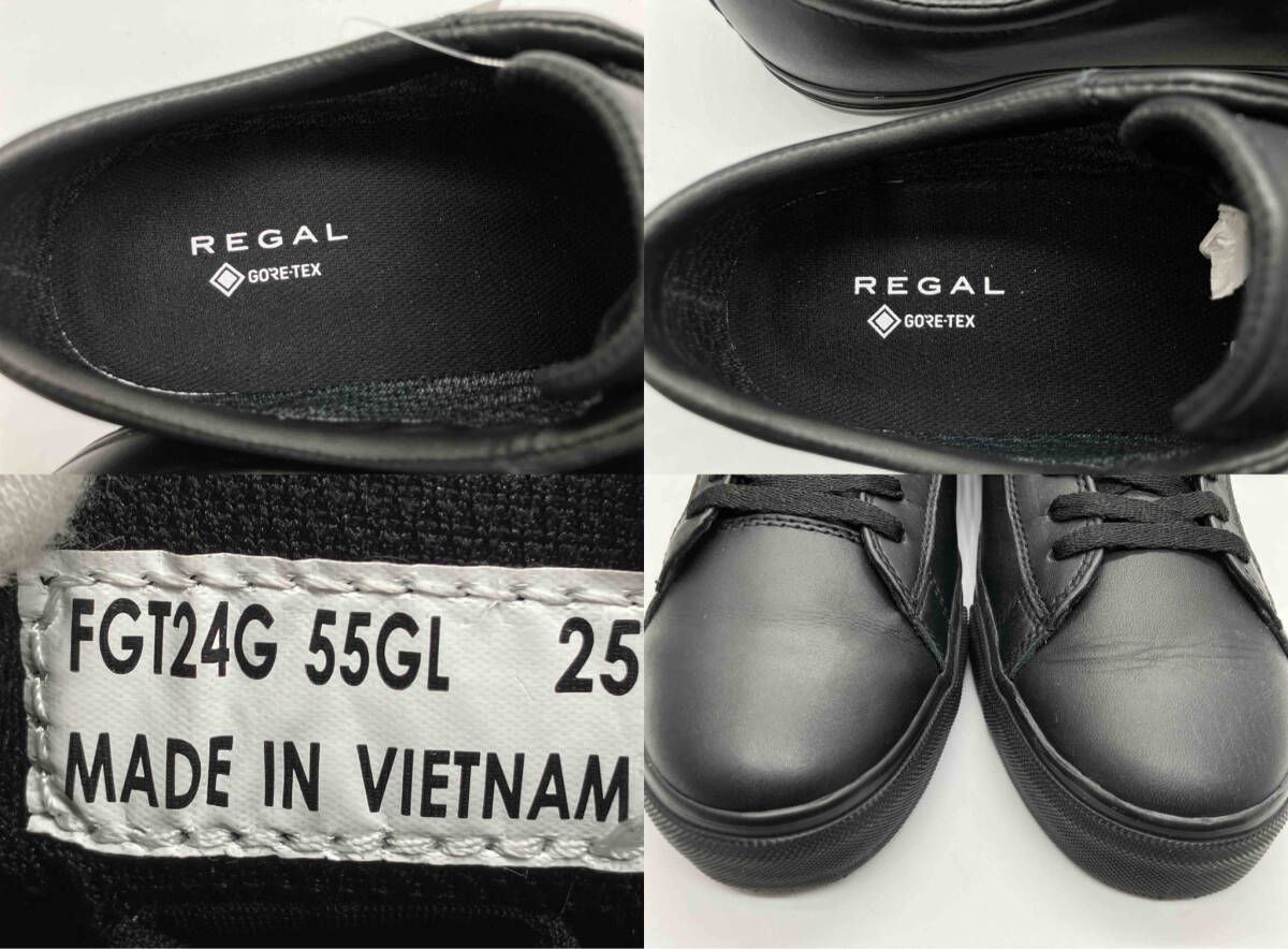 REGAL 55GLBA リーガル ローカットスニーカー ゴアテックス US7 25cm 