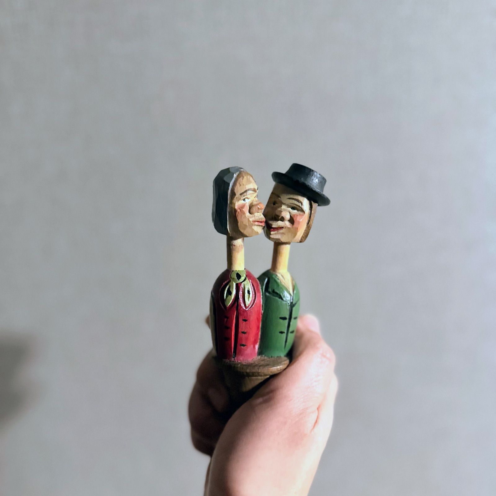 希少 レア 1950 1960年代 イタリア ANRI アンリ社 民芸品 首が伸びる