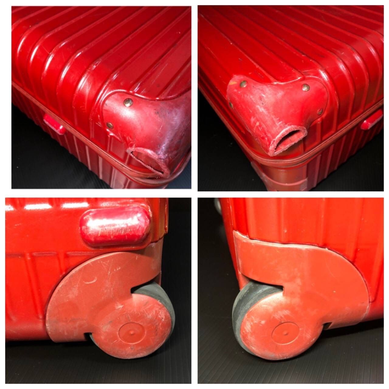 【RIMOWA】サルサ　104L（レッド・キャリーケース・USED品） Yahoo!オークション -「リモワ サルサ 104」の落札相場・落札価格