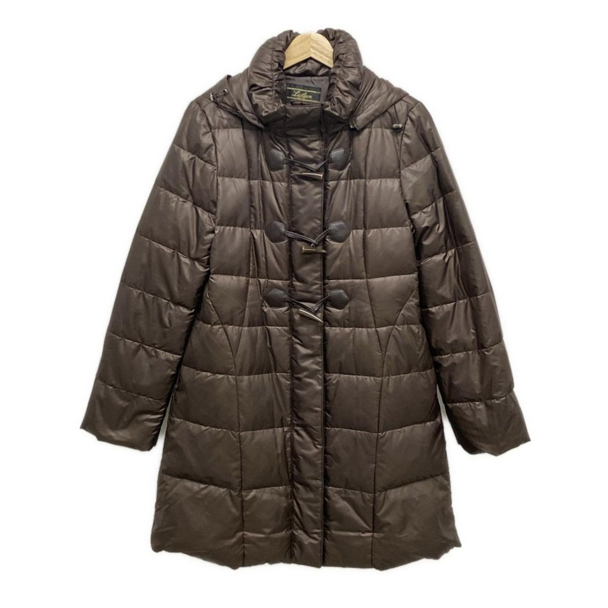 Leilian レリアン ダウンコート サイズ11 M レディース - ダークブラウン 長袖|冬