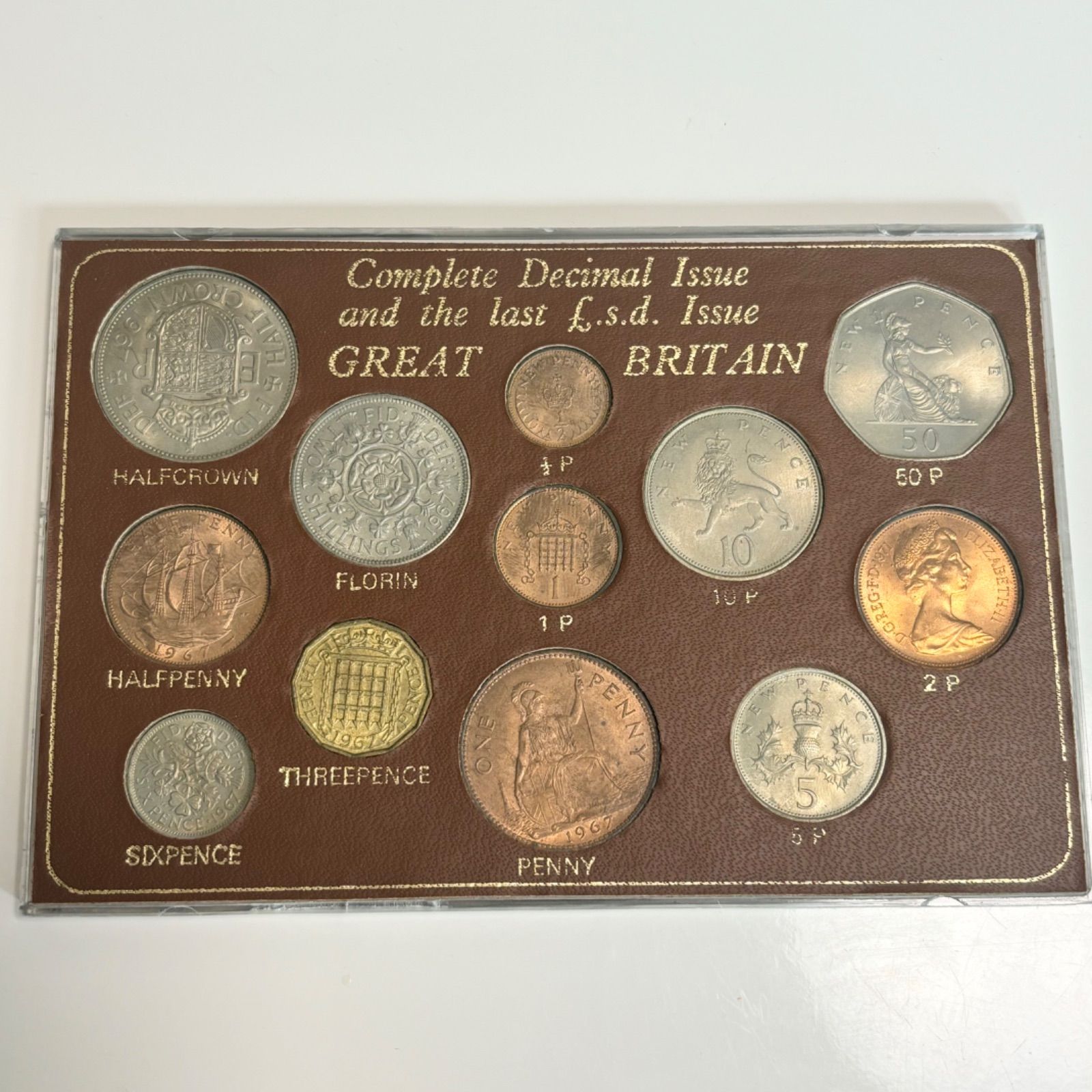 送料無料】GREAT BRITAIN/グレートブリテン/記念硬貨/貨幣セット