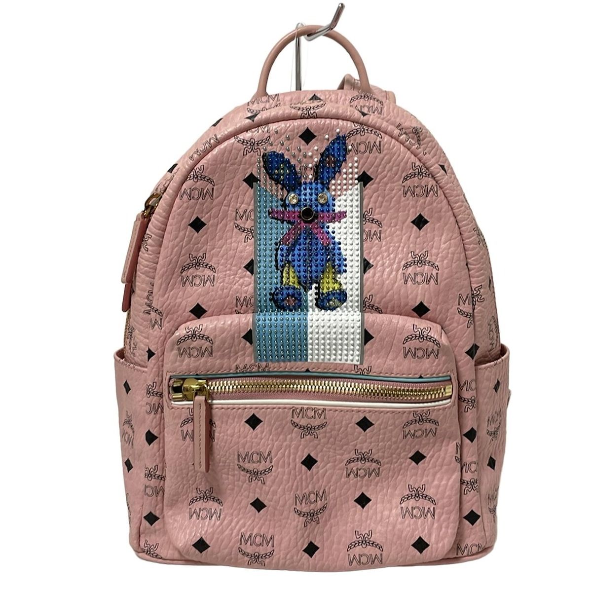 MCM リュック スモールサイズ ピンク MCMリュック Sサイズ ソフト