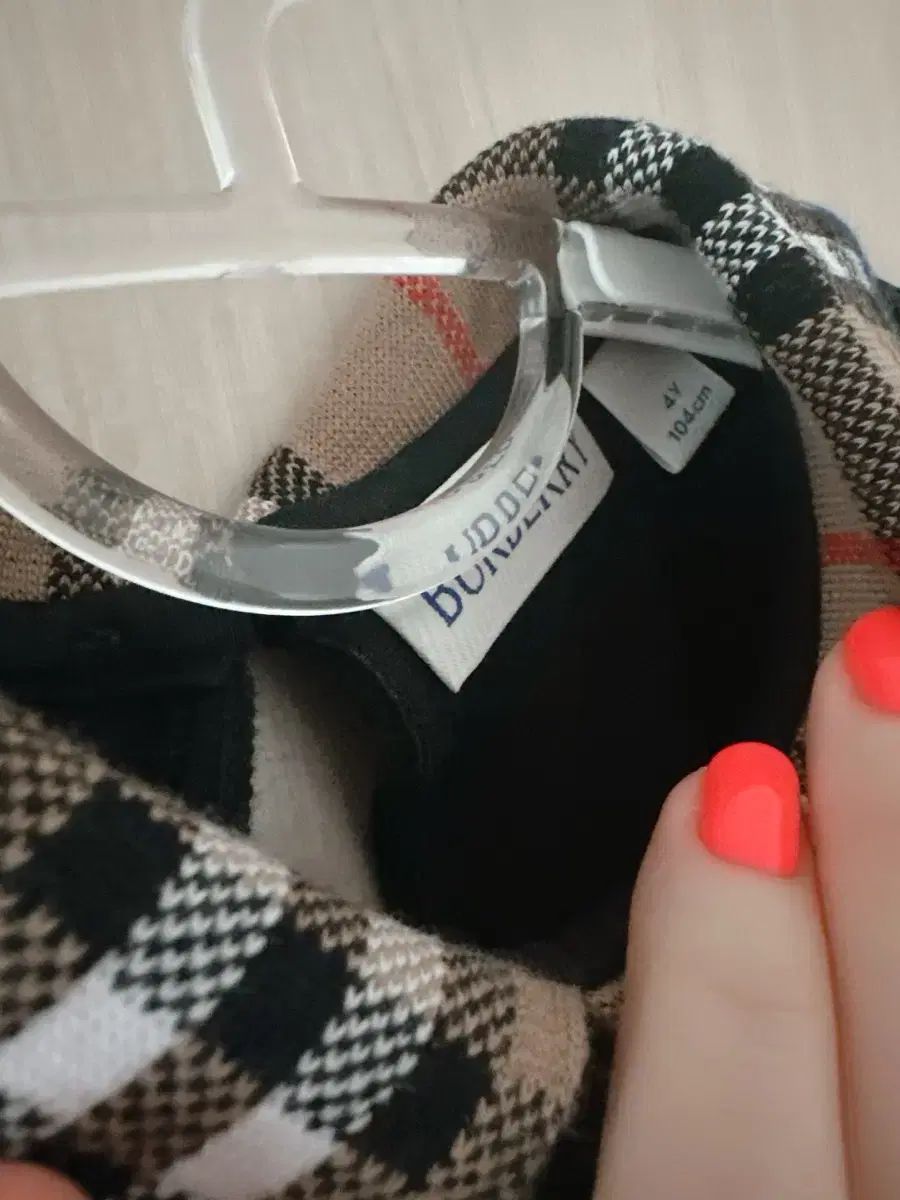 BURBERRY バーバリー　キッズ　ワンピース　4歳 BURBERRY - バーバリー 6y ワンピースの通販 by flower's shop