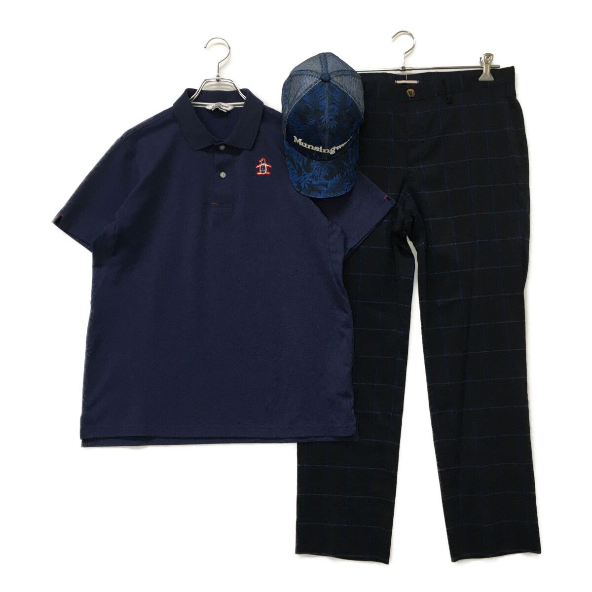 メンズ マンシングウェア Munsing wear コーディネートセット LL 初ラウンド コースデビュー