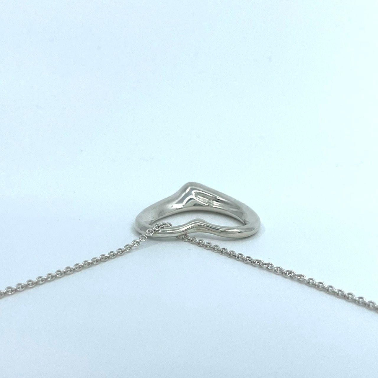 美品 TIFFANY & Co. ティファニー ネックレス オープンハート