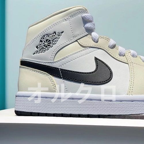 新品Jordan Air Jordan 1 mid coconut milkです 男女兼用0047 - メルカリ