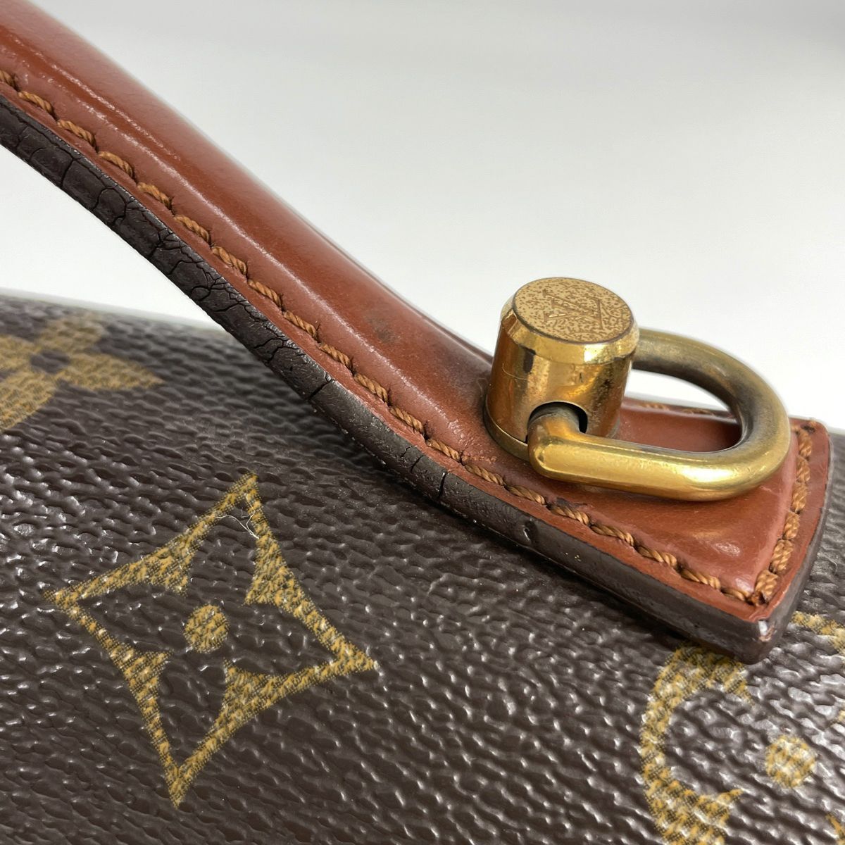 ルイ・ヴィトン Louis Vuitton モンソー 28 ショルダーバッグ 2WAY ハンドバッグ モノグラム ブラウン M51185 レディース  【中古】 - メルカリ