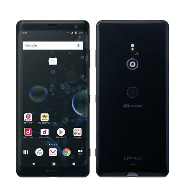 中古】 SO-01L XPERIA XZ3 ブラック SIMフリー 本体 ドコモ スマホ ソニー【送料無料】 so01lbk6mtm - メルカリ