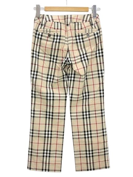 バーバリー ロンドン BURBERRY LONDON チェック パンツ 36