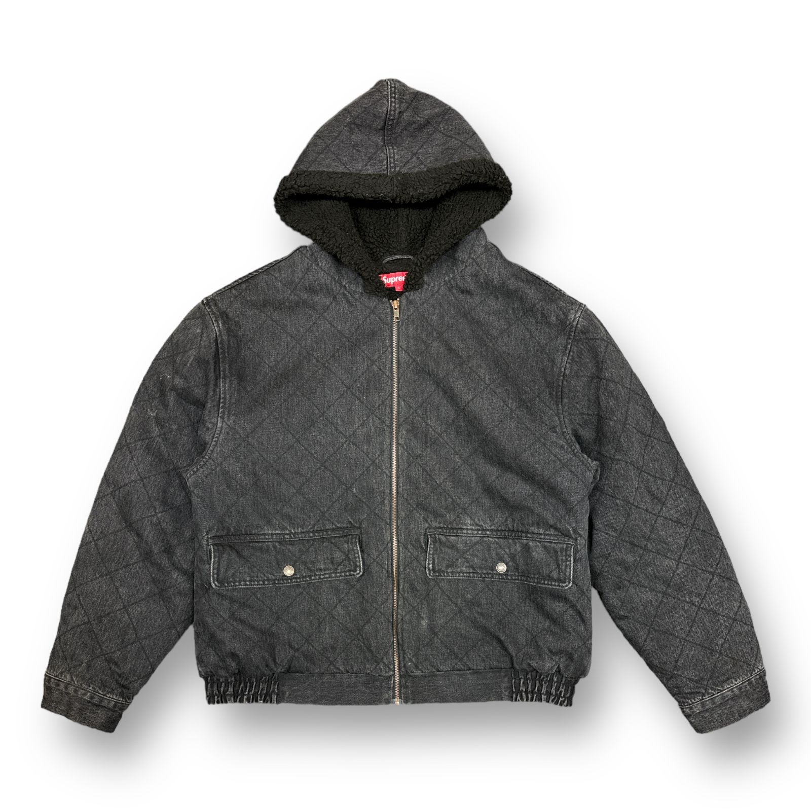 Supreme 18AW Quilted Denim Pilot jacket キルテッド デニム  