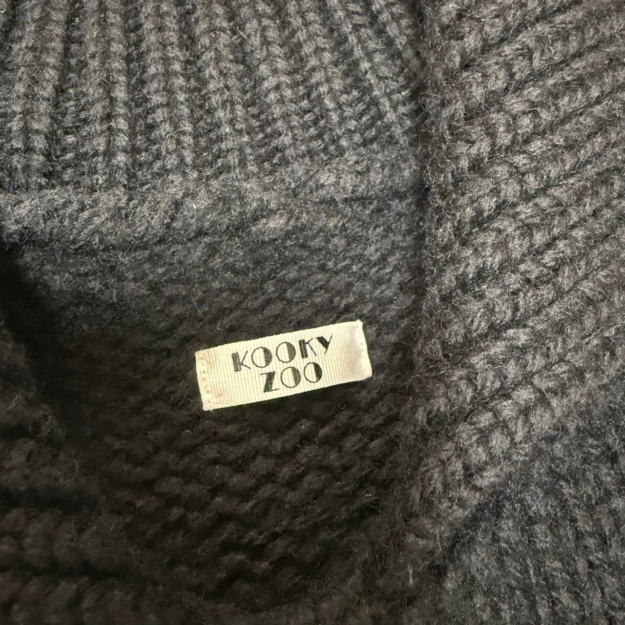 KOOKY ZOO クーキーズー JUVENILE KNIT BLOUSON ニットブルゾン 