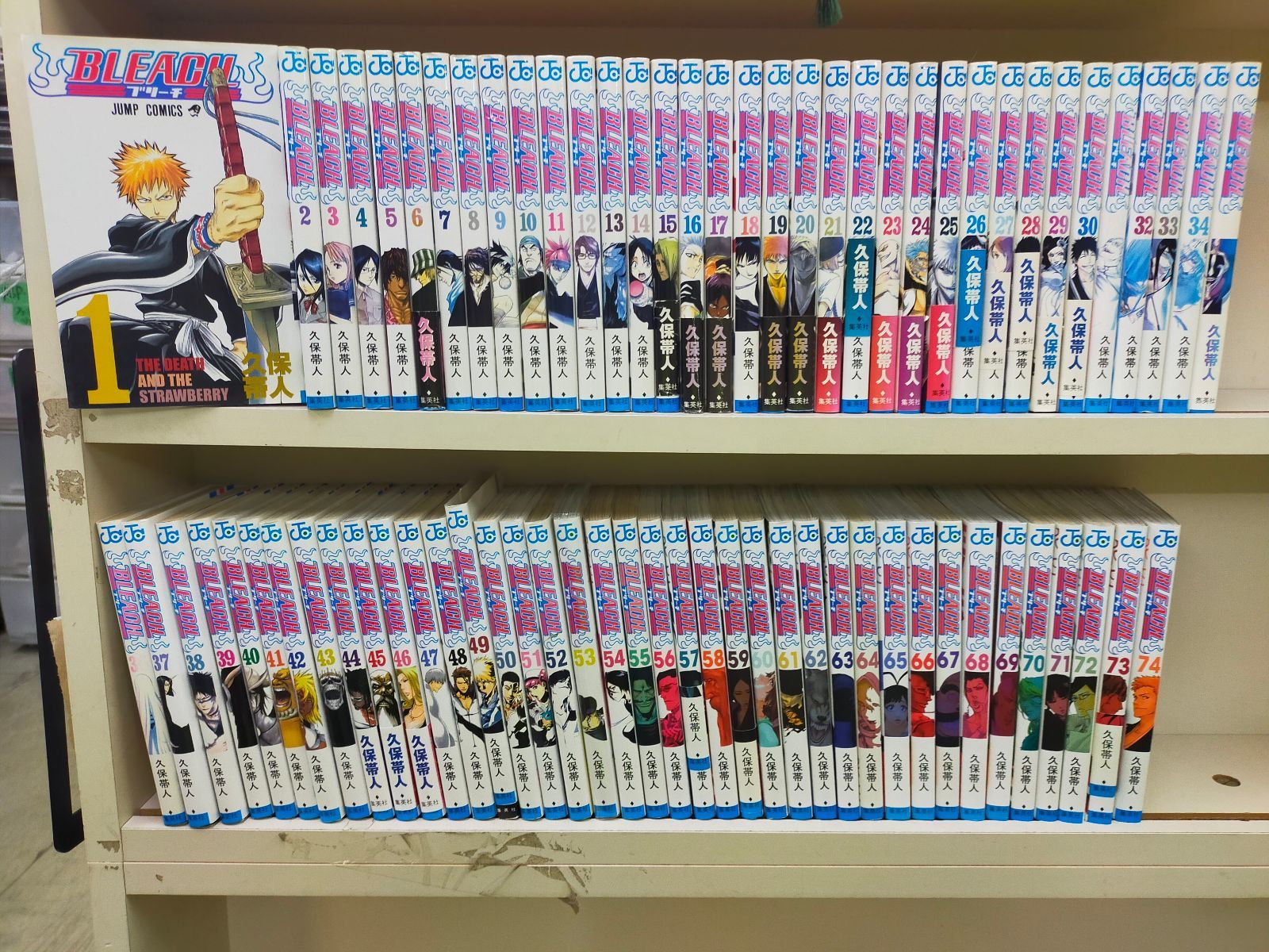 BLEACH ブリーチ コミック 全74巻 完結セット Book ID Set_C_20250926_003_B072ZLL4P3_A01